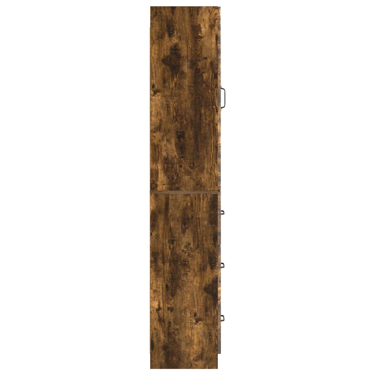 Cabinet Set 2 pcs Smoked Oak 33 x 34.5 x 87 cm Engineered Wood