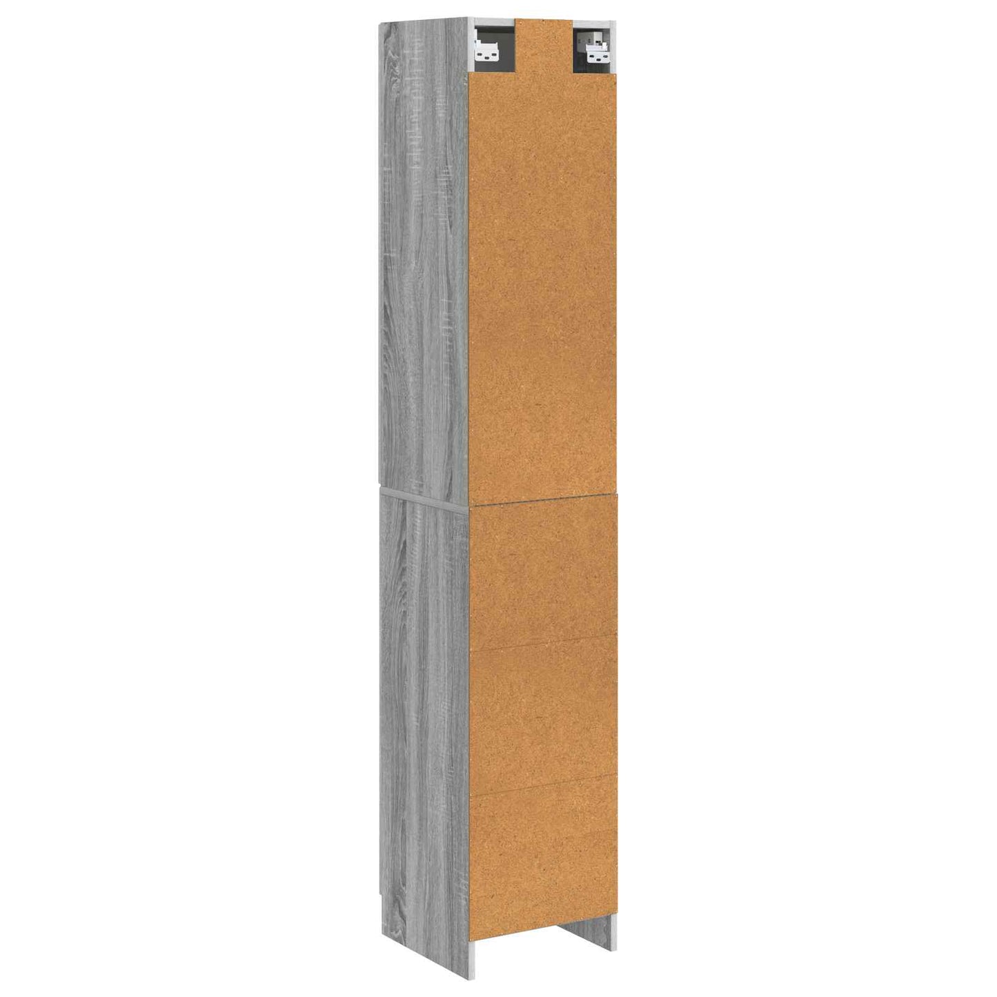 Cabinet Set 2 pcs Grey Sonoma 33 x 34.5 x 87 cm Engineered Wood
