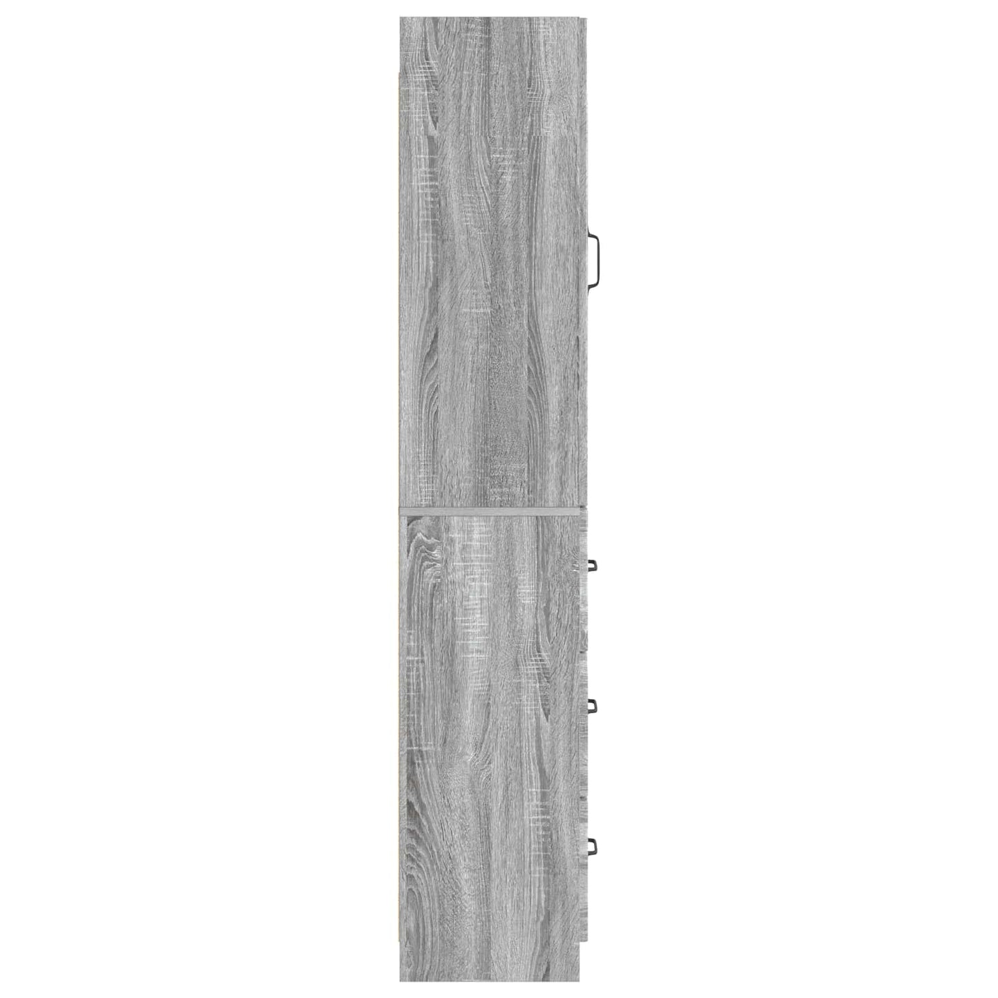 Cabinet Set 2 pcs Grey Sonoma 33 x 34.5 x 87 cm Engineered Wood
