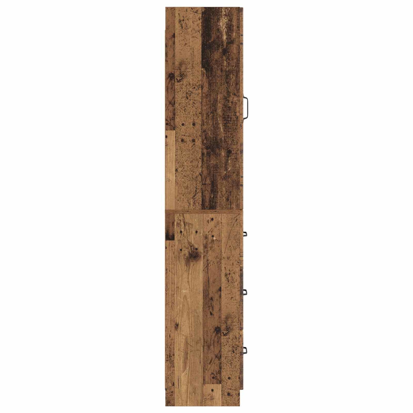 Cabinet Set 2 pcs Old Wood 33 x 34.5 x 87 cm Engineered Wood