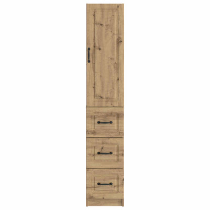 Cabinet Set 2 pcs Artisan Oak 33 x 34.5 x 87 cm Engineered Wood