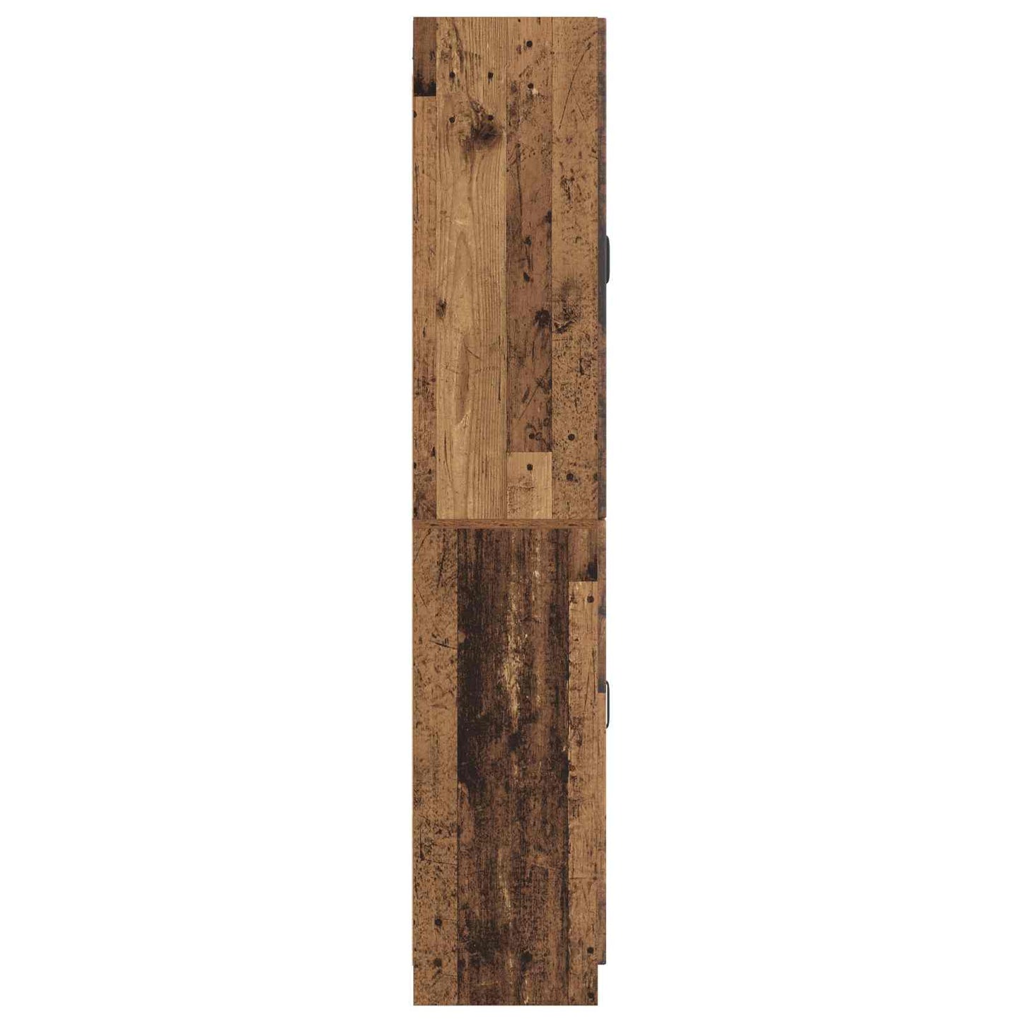 Cabinet Set 2 pcs Old Wood Engineered Wood