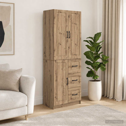 Cabinet Set 2 pcs Artisan Oak Engineered Wood