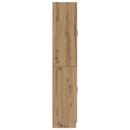 Cabinet Set 2 pcs Artisan Oak Engineered Wood