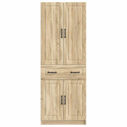 Cabinet Set 2 pcs Sonoma Oak Engineered Wood