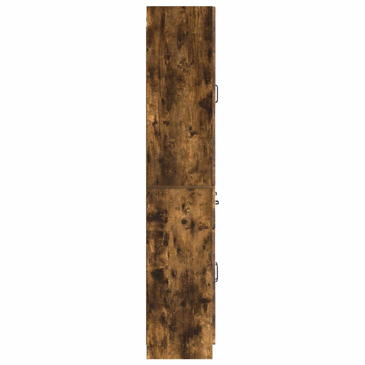 Cabinet Set 2 pcs Smoked Oak Engineered Wood