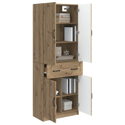 Cabinet Set 2 pcs Engineered Wood