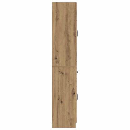 Cabinet Set 2 pcs Engineered Wood