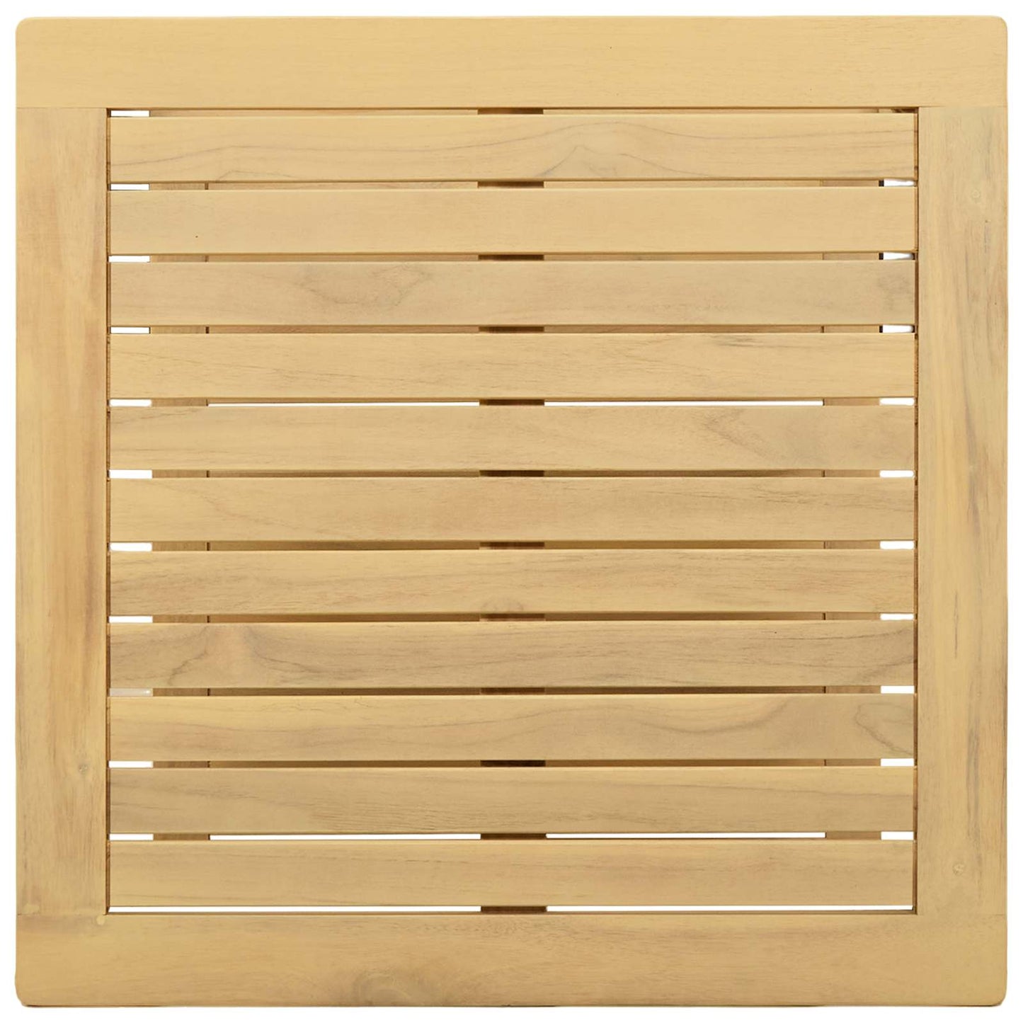 Side Table Oil Natural 60 x 60 x 45 cm Solid Acacia Wood