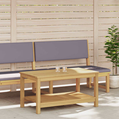 Side Table Oil Natural 90 x 50 x 45 cm Solid Acacia Wood
