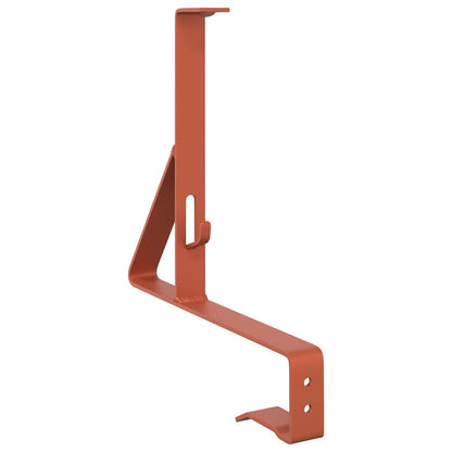 Snow Guard Support 12 pcs Red 29.5 x 3 x 34.5 cm Steel