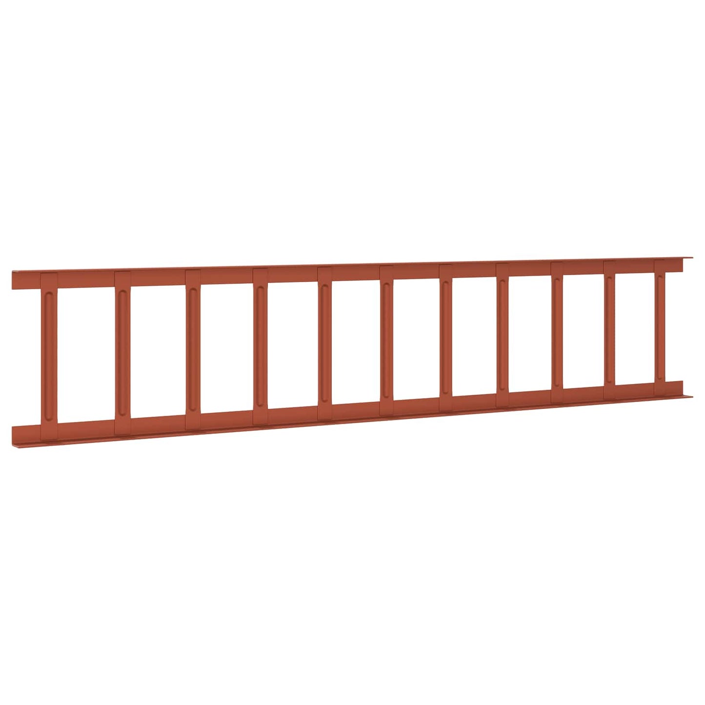 Red 600 x 2.5 x 20 cm Steel