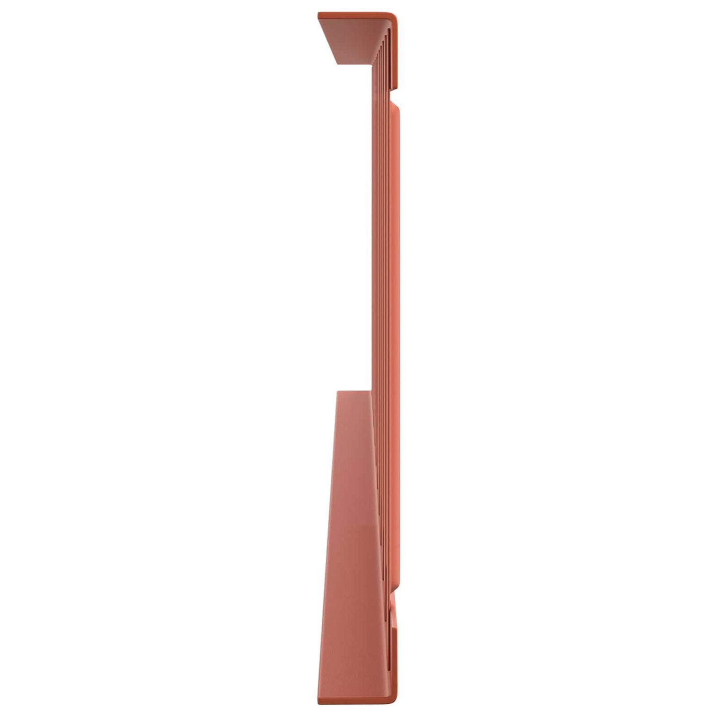 Red 600 x 2.5 x 20 cm Steel