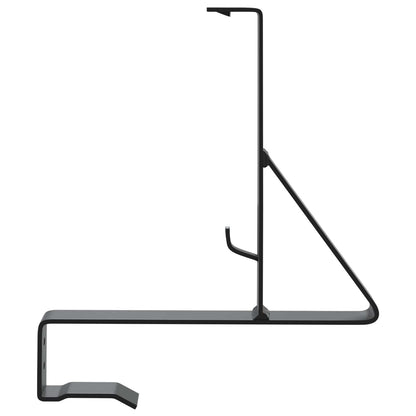 Snow Guard Support Black 29.5 x 3 x 34.5 cm Steel