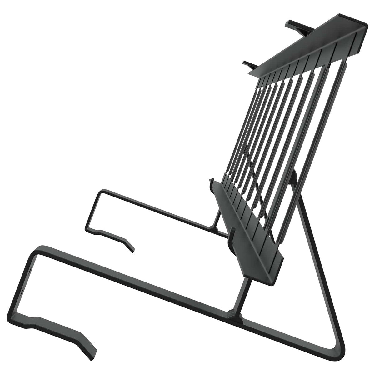 Roof Snow Guard Black 300 cm Steel
