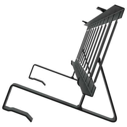 Roof Snow Guard Black 300 cm Steel