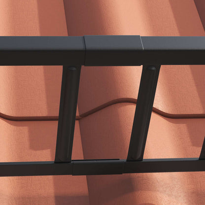 Black 600 x 2.5 x 20 cm Steel