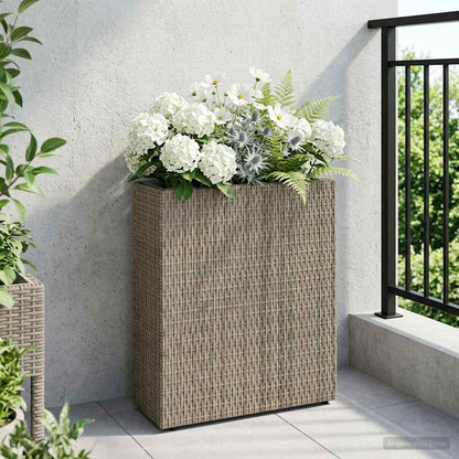 Tall Planter 55 x 22 x 70 cm Yes