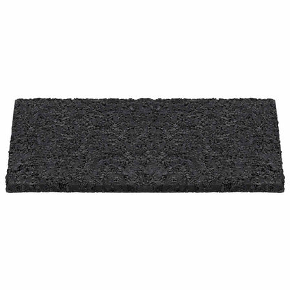 Rubber Granulate Patio Pad Black 6 x 9 x 0.3 cm Rubber