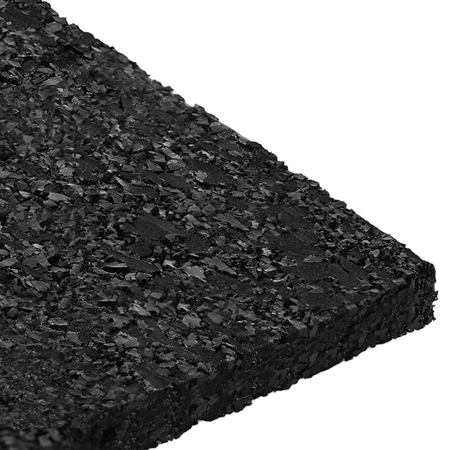 Rubber Granulate Patio Pad Black 6 x 9 x 0.6 cm Rubber