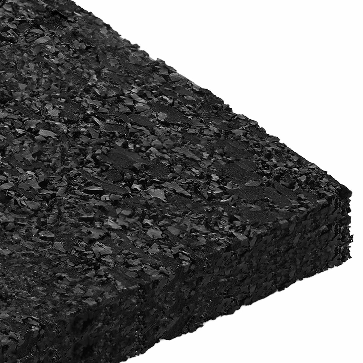 Rubber Granulate Patio Pad Black 6 x 9 x 1 cm Rubber