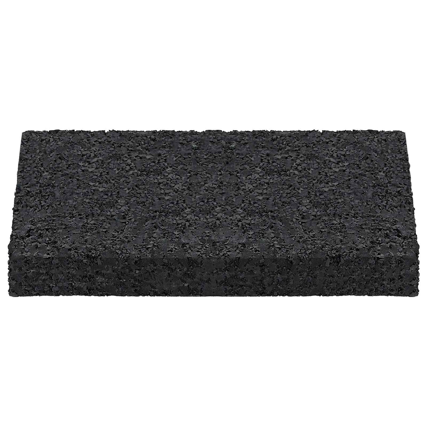 Rubber Granulate Patio Pad Black 6 x 9 x 1 cm Rubber