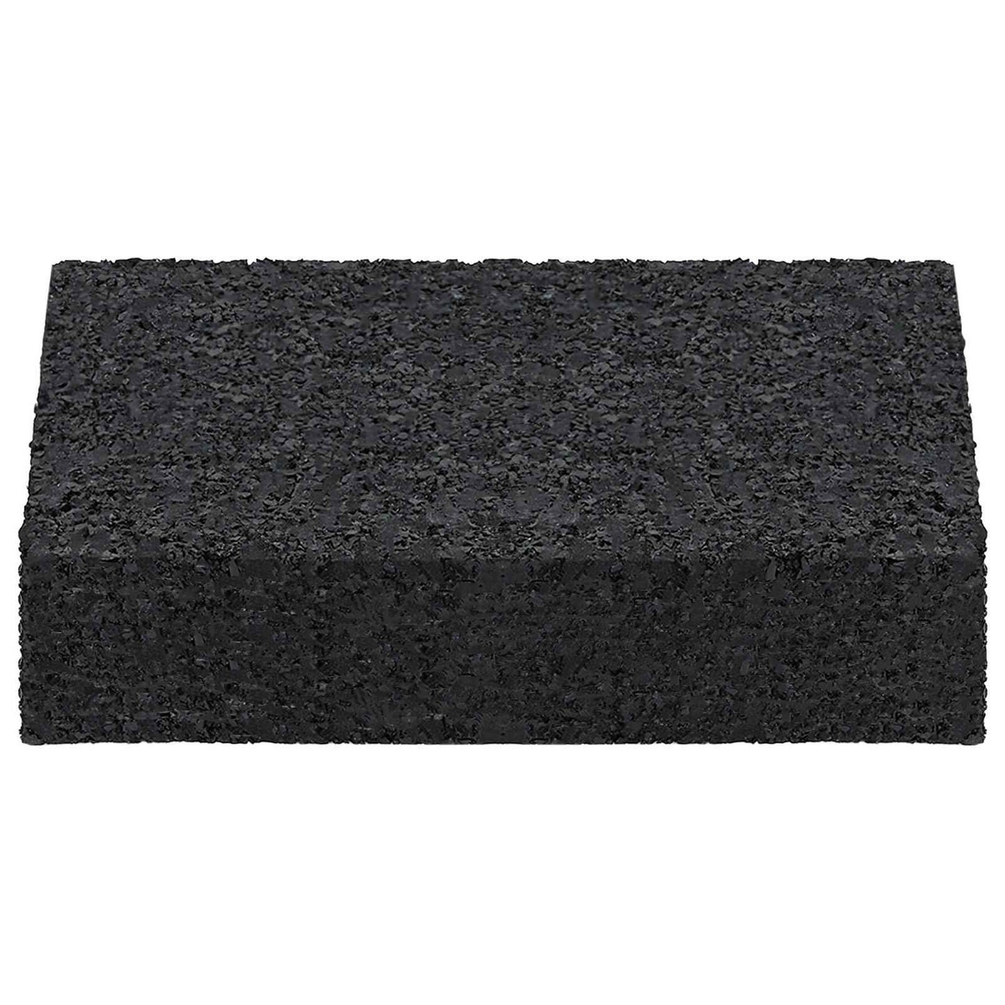 Rubber Granulate Patio Pad 25 pcs Black 9 x 6 x 2 cm Rubber