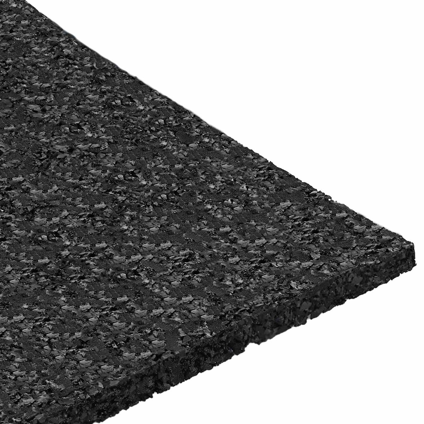 Rubber Granulate Patio Pad Black 9 x 9 x 0.3 cm Rubber