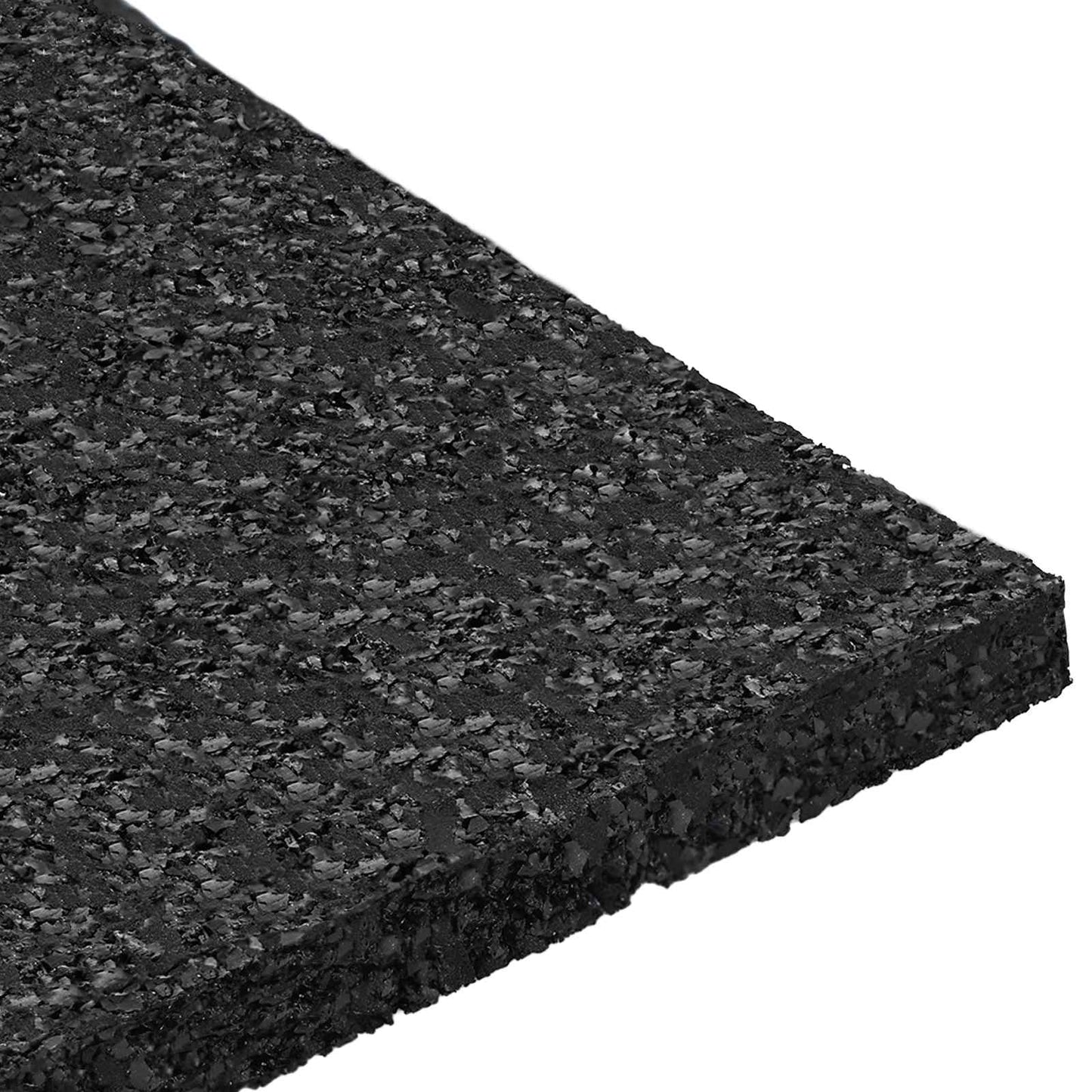 Rubber Granulate Patio Pad Black 9 x 9 x 0.6 cm Rubber