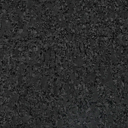 Rubber Granulate Patio Pad Black 9 x 9 x 1 cm Rubber