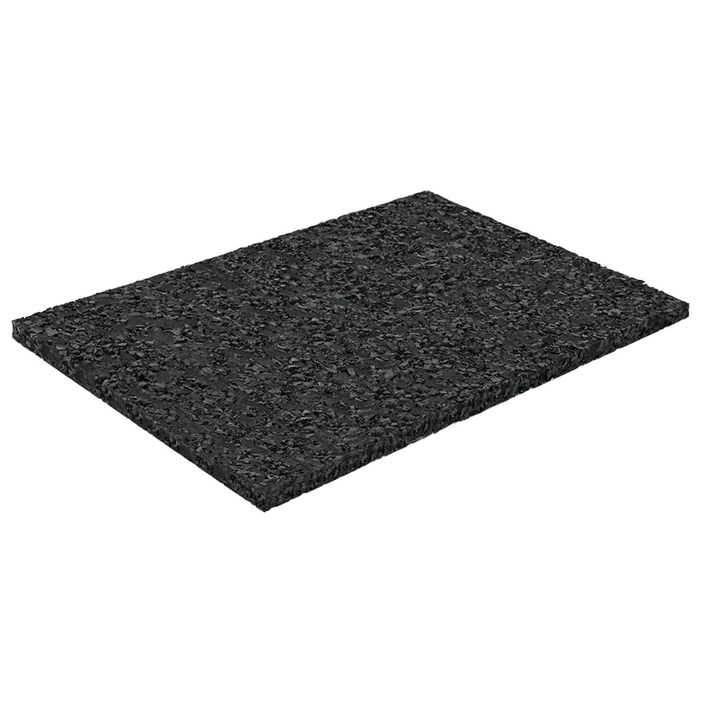 Rubber Granulate Patio Pad Black 6 x 9 x 0.3 cm Rubber