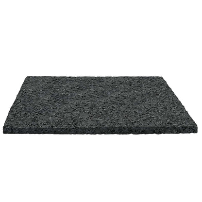 Rubber Granulate Patio Pad Black 9 x 9 x 0.3 cm Rubber