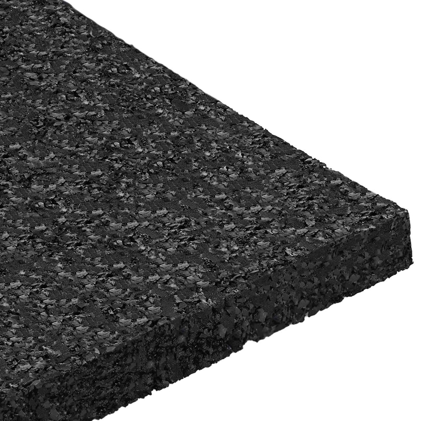 Rubber Granulate Patio Pad Black 9 x 9 x 0.8 cm Rubber
