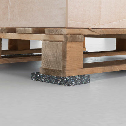 Rubber Granulate Roll Black 1000 x 8 x 0.3 cm Rubber