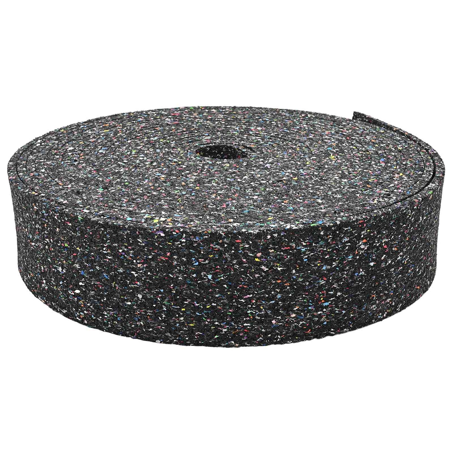 Rubber Granulate Roll Black 2000 x 8 x 0.3 cm Rubber