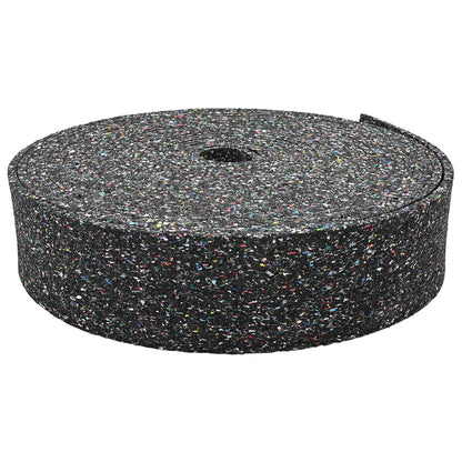 Rubber Granulate Roll Black 2000 x 8 x 0.3 cm Rubber