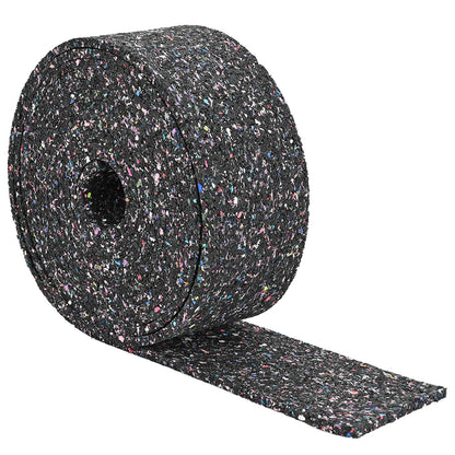 Rubber Granulate Roll Black 500 x 10 x 0.8 cm Rubber