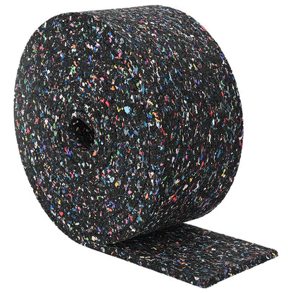 Rubber Granulate Roll Black 1000 x 10 x 0.8 cm Rubber