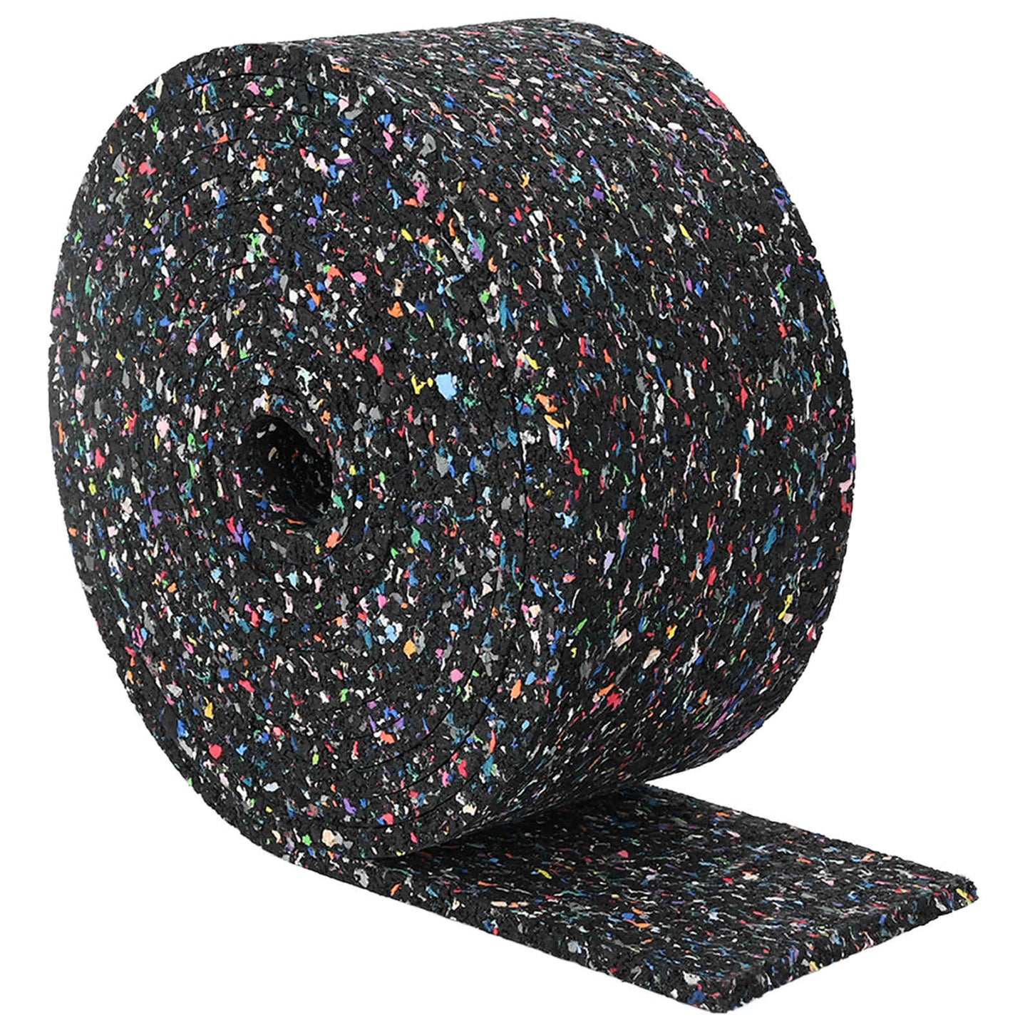 Rubber Granulate Roll Black 2000 x 10 x 0.8 cm Rubber
