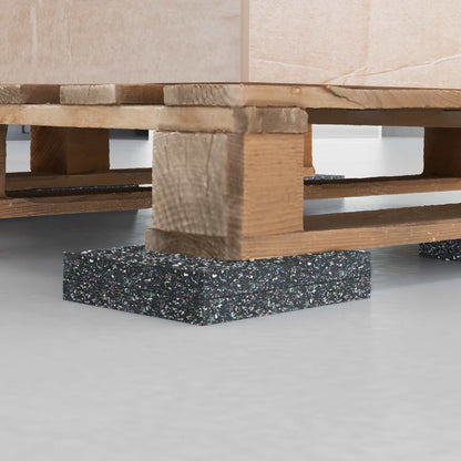 Rubber Granulate Roll Black 2000 x 12 x 0.6 cm Rubber