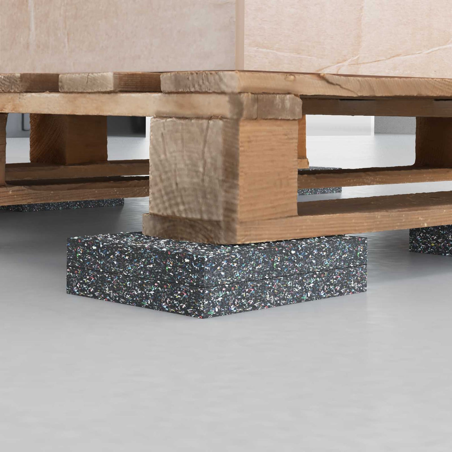 Rubber Granulate Roll Black 2000 x 12 x 0.8 cm Rubber
