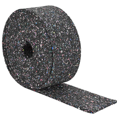 Rubber Granulate Roll Black 500 x 12 x 1 cm Rubber