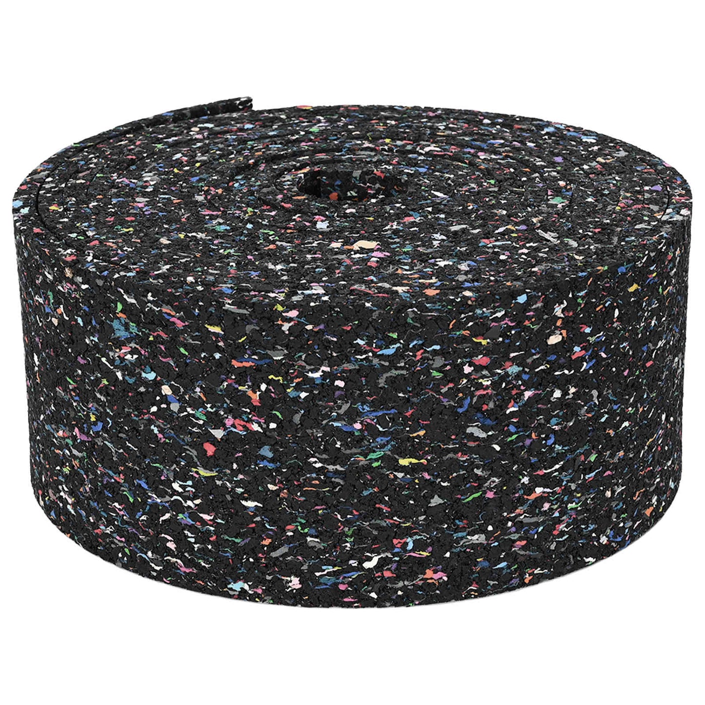 Rubber Granulate Roll Black 1000 x 12 x 1 cm Rubber