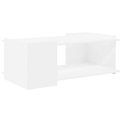 Coffee Table White 90 x 50 x 33 cm Engineered Wood