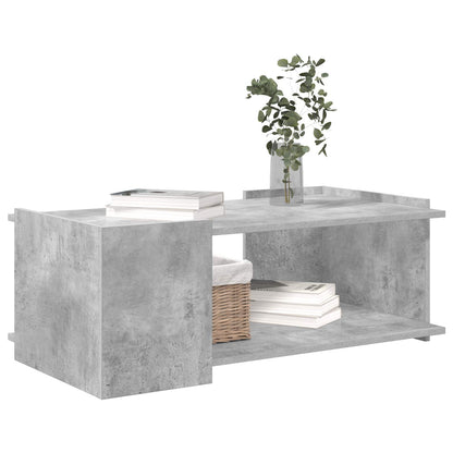 Coffee Table Concrete Grey 90 x 50 x 33 cm Engineered Wood
