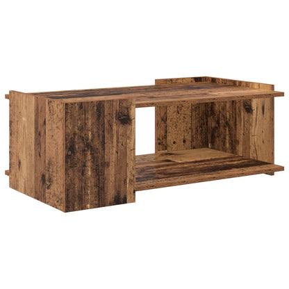 Coffee Table Old Wood 90 x 50 x 33 cm Engineered Wood