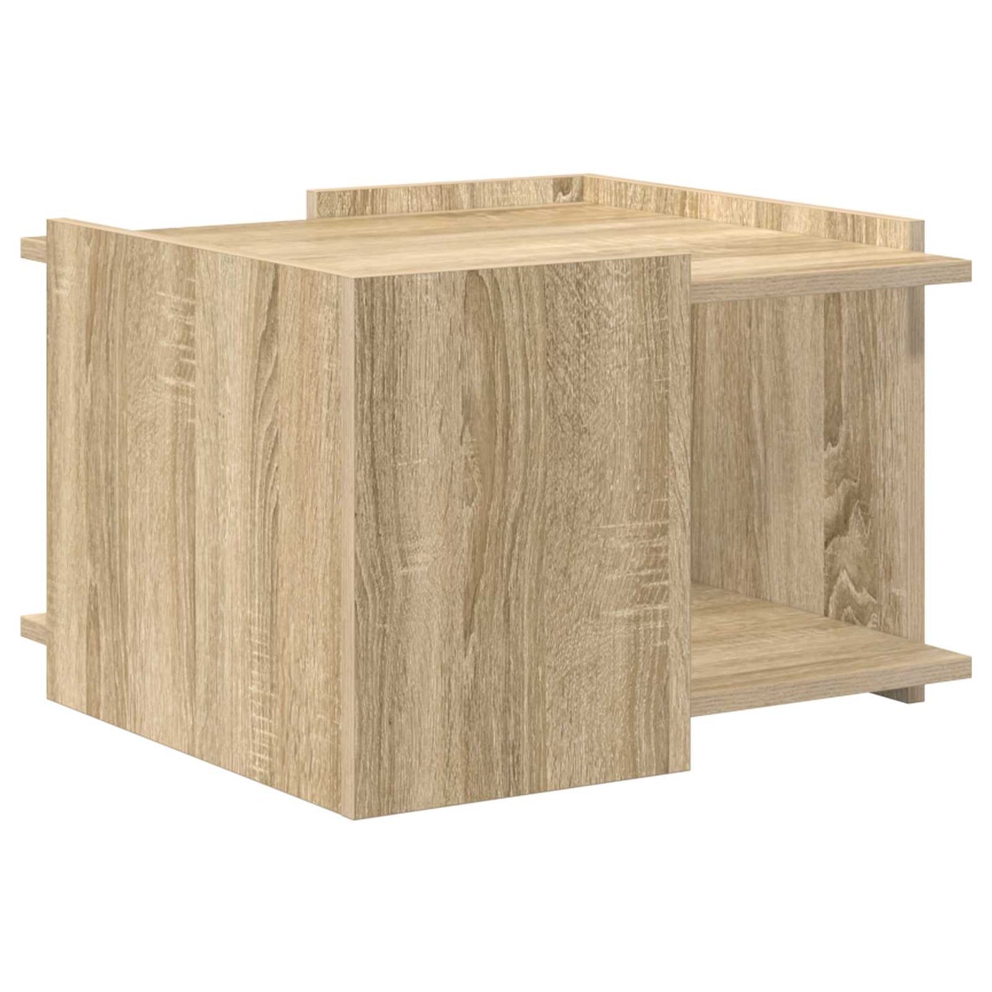 Coffee Table Sonoma Oak 50.5 x 50 x 33 cm Engineered Wood