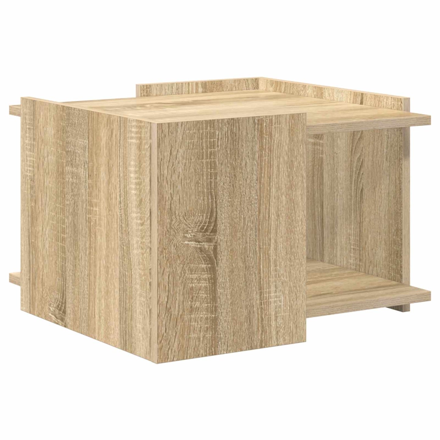 Coffee Table Sonoma Oak 50.5 x 50 x 33 cm Engineered Wood