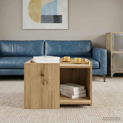 Coffee Table Artisan Oak 50.5 x 50 x 33 cm Engineered Wood