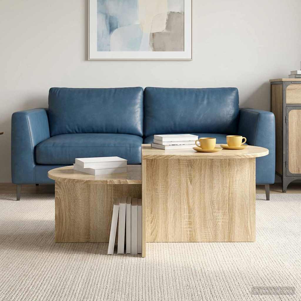 Coffee Table Sonoma Oak 100 x 50 x 40 cm Engineered Wood